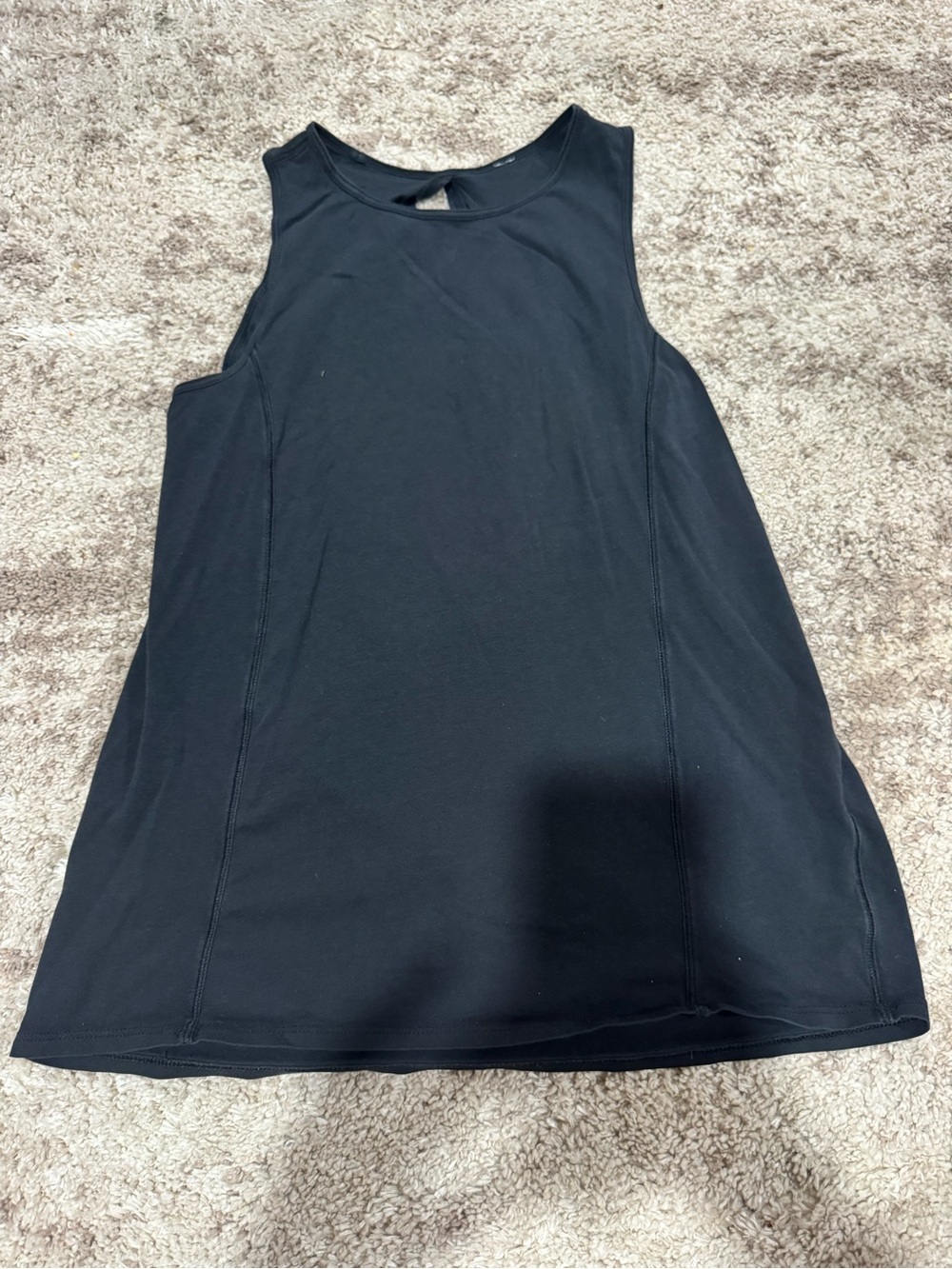 lululemon athletica Black Racerback Tank Top